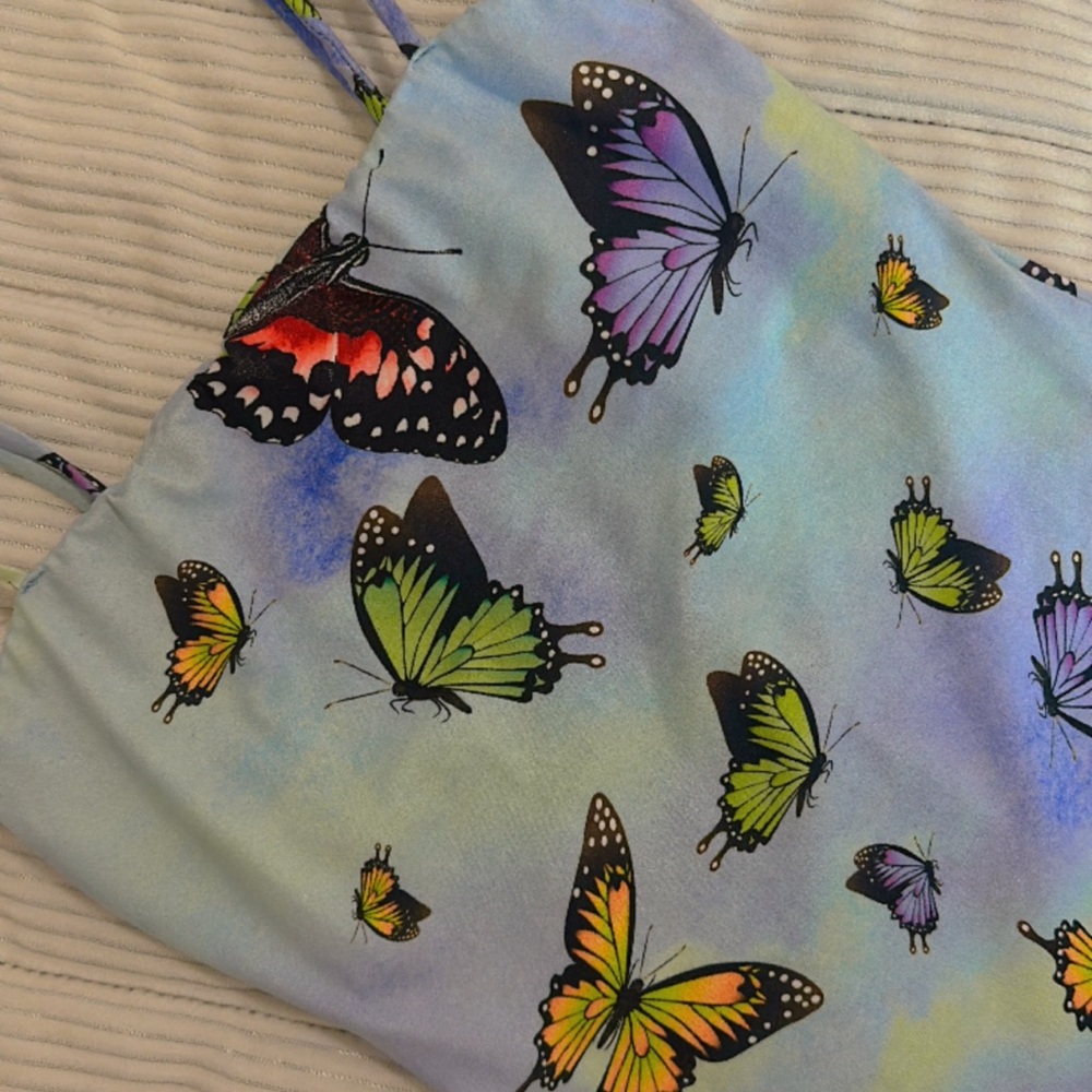Butterfly Print Camisole Top